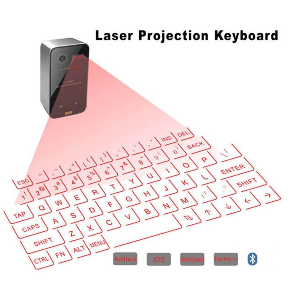 Tastatură De Proiecție Laser Bluetooth