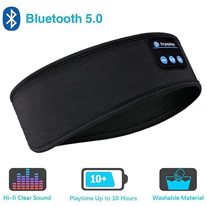 Mască de somn Bluetooth 3 în 1 și căști sport