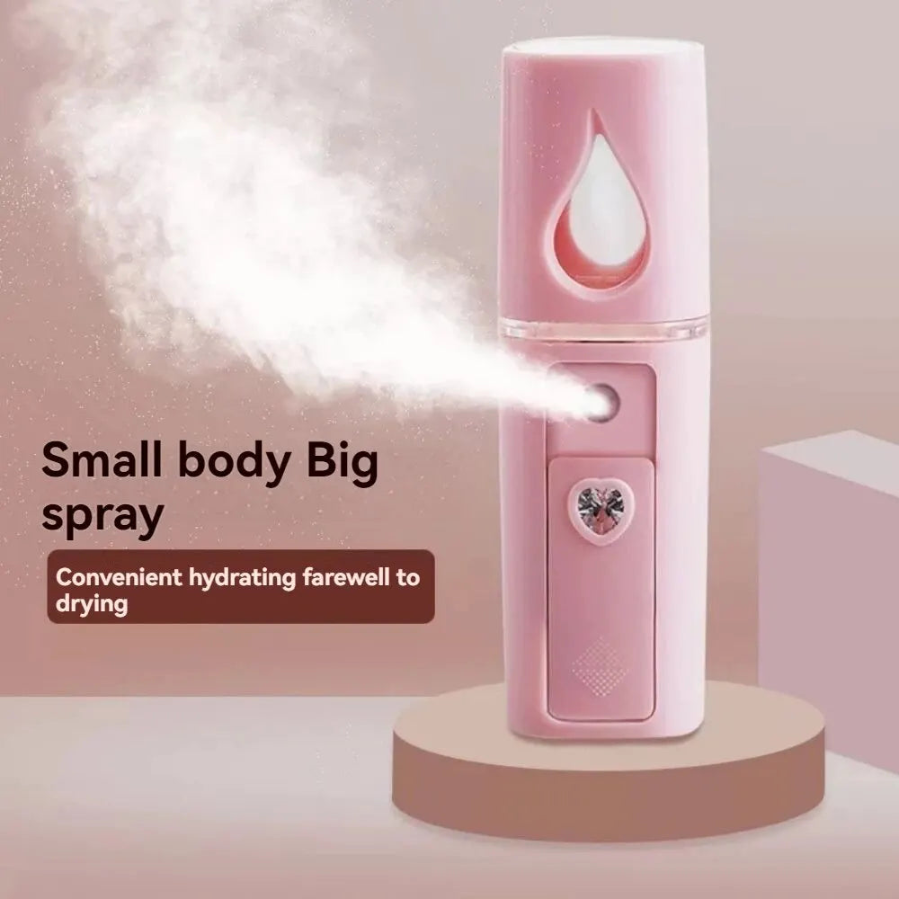 Nano-Mist Hidratare Facială Mini Pulverizator Portabil