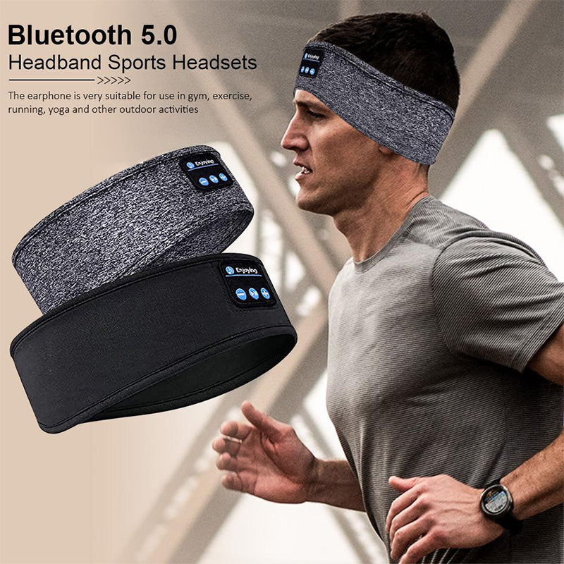 Mască de somn Bluetooth 3 în 1 și căști sport