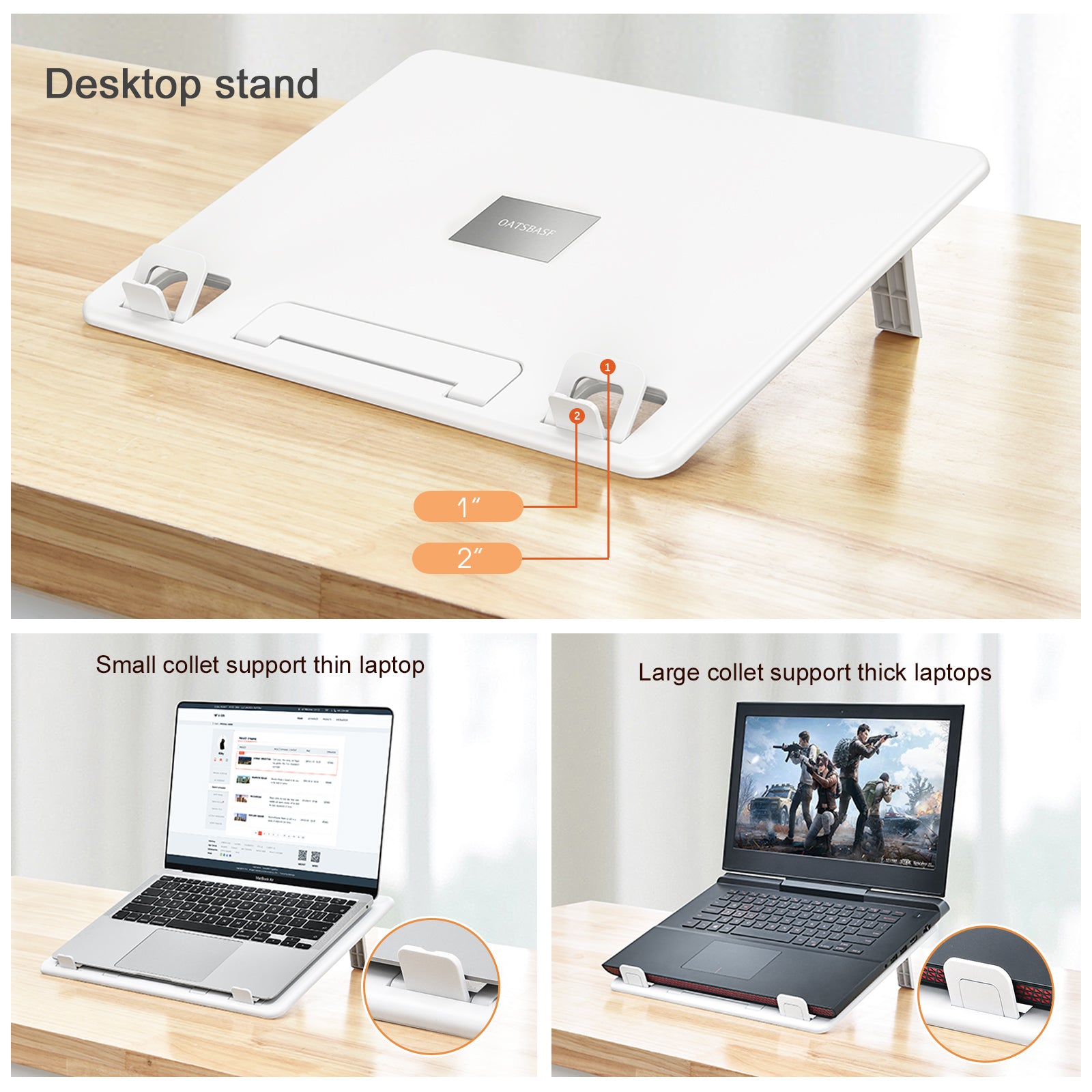 Your LapDesk Can Also Be Used As A Desktop Stand