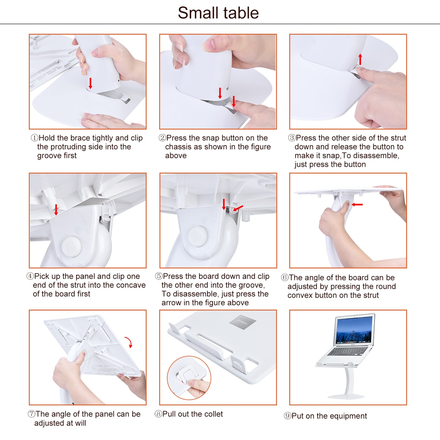 Assembly Instructions For Your LapDesk Stand